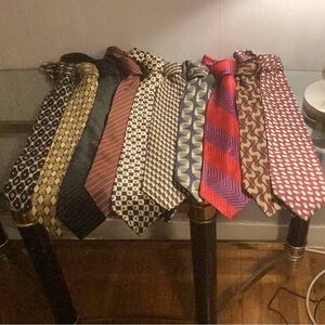 BUNDLE 10 MEN MULTICOLOR TIES